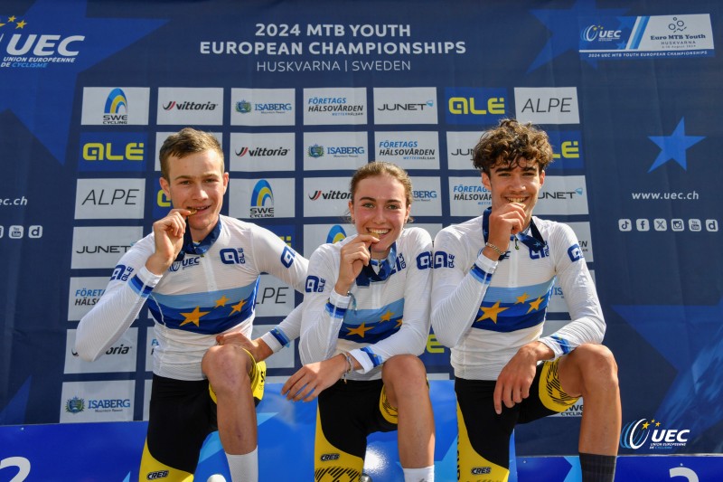 2024 UEC MTB Youth European Championships - Huskvarna - J?nk?ping (Sweden) 09/08/2024 - XCO Boys 14 - photo Tommaso Pelagalli/SprintCyclingAgency?2024